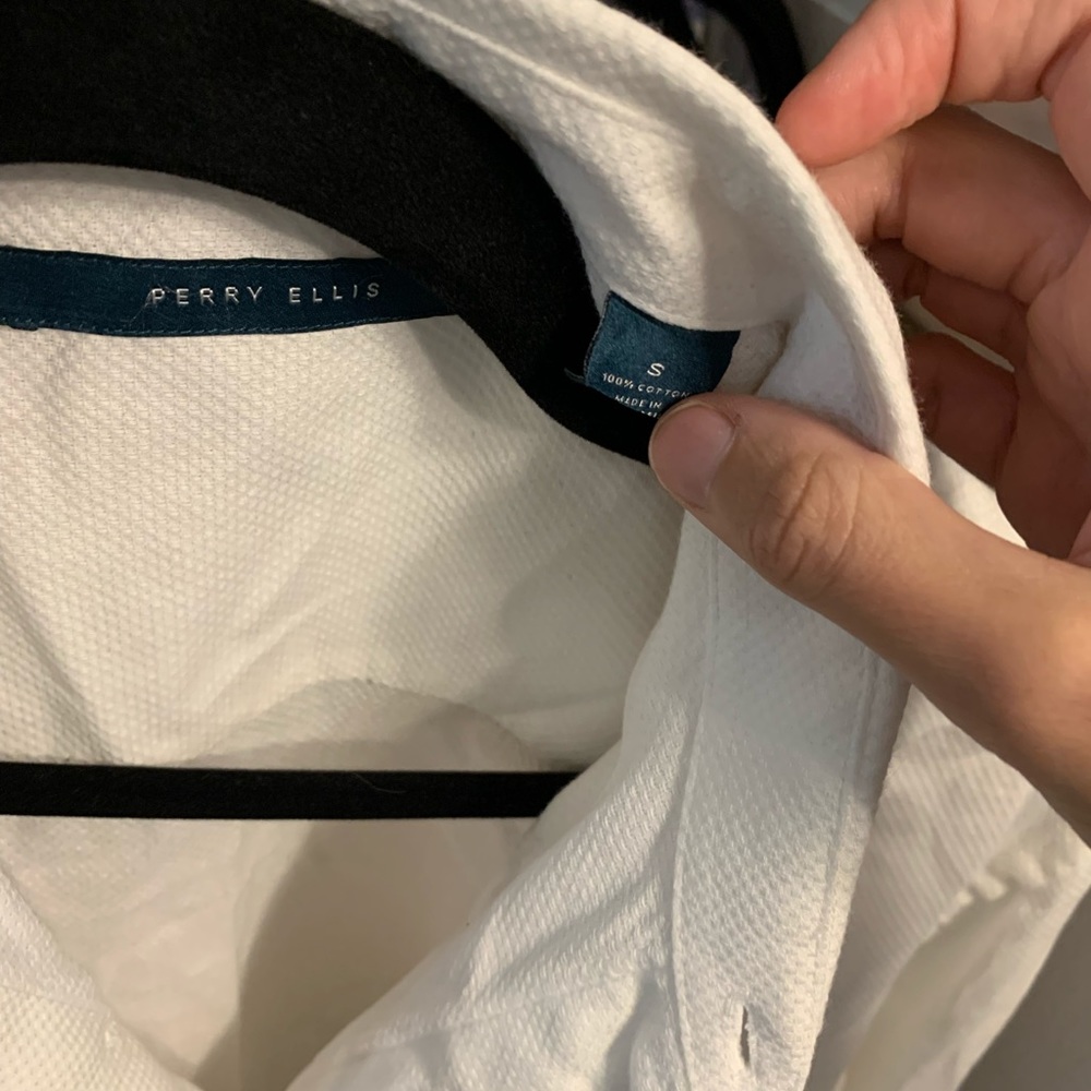Woven Perry Ellis button down - Picture 5 of 5